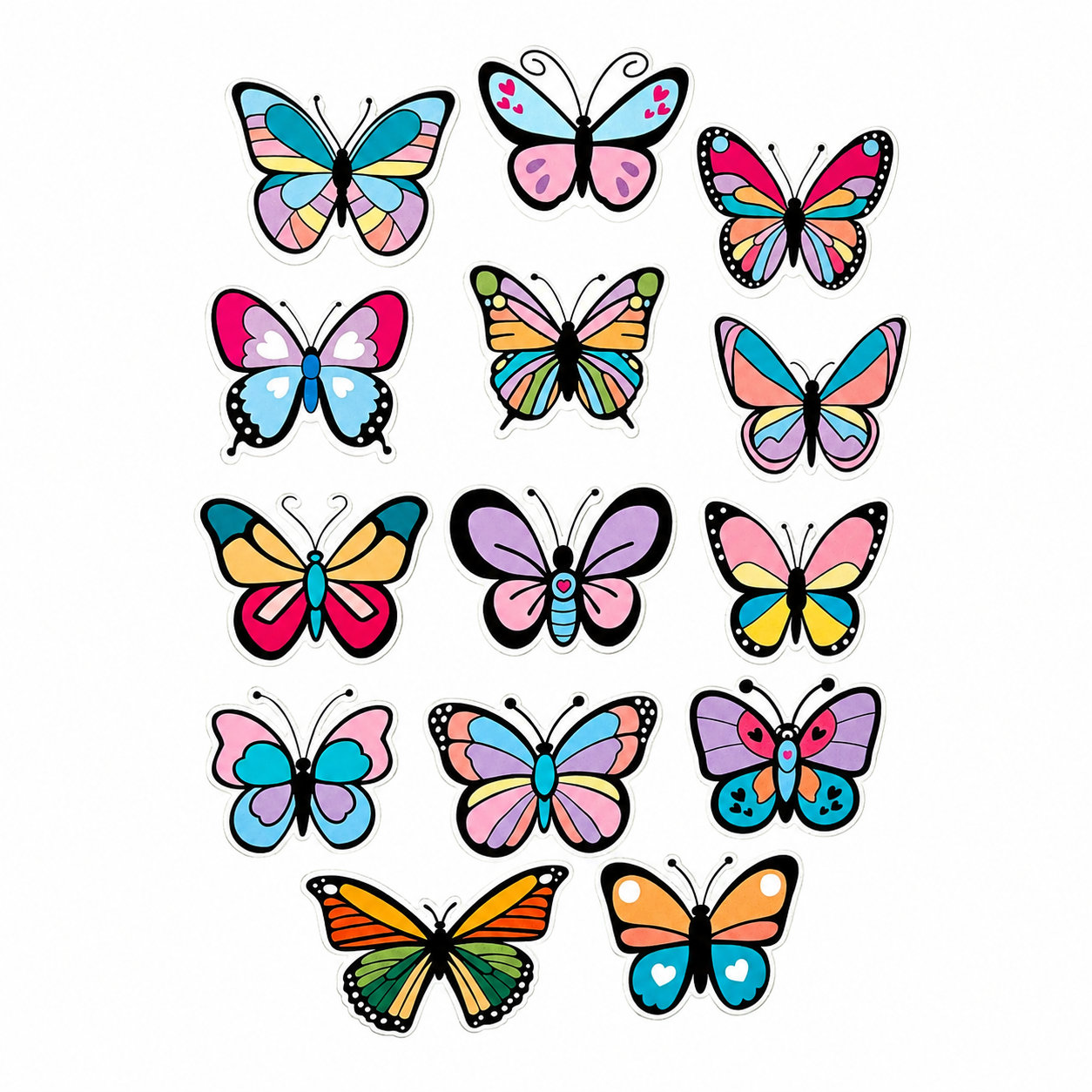 Stickers Butterfly